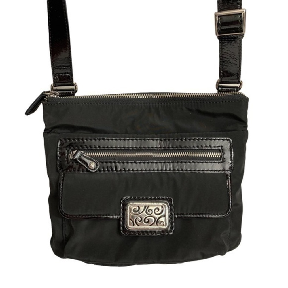 Brighton nylon crossbody messenger bag